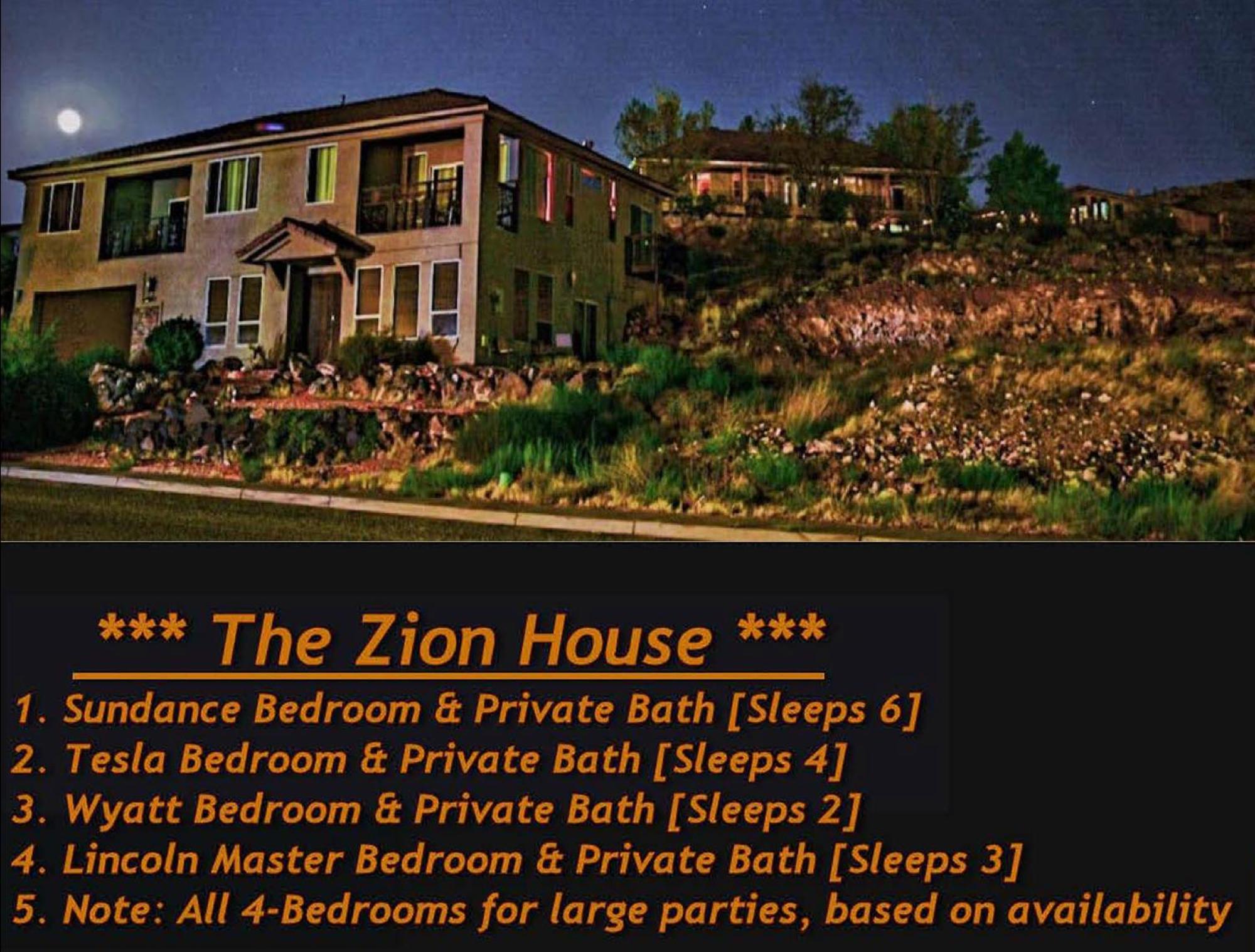 The Zion House - Affordable Bedrooms هوريكاين المظهر الخارجي الصورة